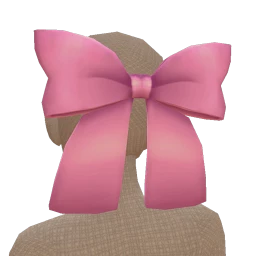 Cosmos Easter Party Huge Pink Bow