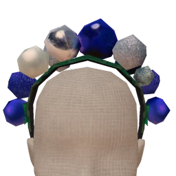 Cosmos Blue Baubles Headwear