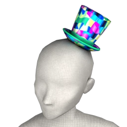 Cosmos Kaleidoscopic Party Hat