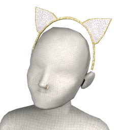 Cosmos Diamond Lion Ears & Nose Ring