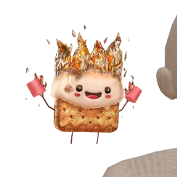 Cosmos Toasty The S'more Floating Headwear
