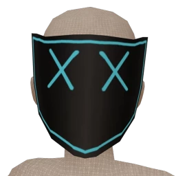 Cosmos Dead Robot Mask (Blue)