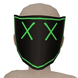 Cosmos Dead Robot Mask (Green)