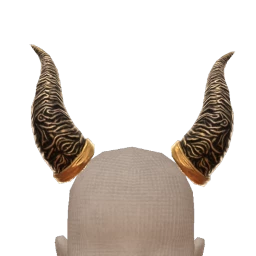 Cosmos Gold And Black Demon Horns