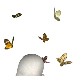 Dolly Bop Flying Butterflies