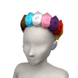 Foal Rainbow Roses Crown