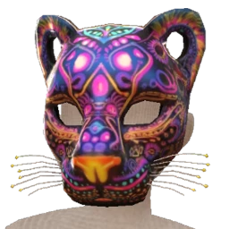 Delirious Jewel-Studded Puma Mask