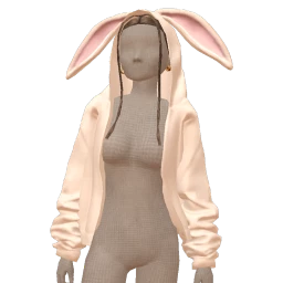 Drop Science Floppy Bunny Ears Hoodie