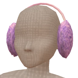 Drop Science Fuzzy Violet Earmuffs
