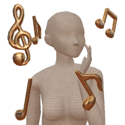 Drop Science Floating Music Notes