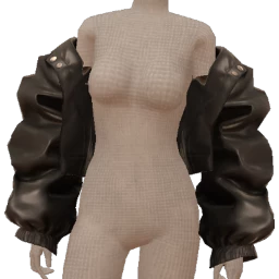 Drop Science Obsidian Love Leather Jacket