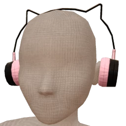 Emboss Kitty Beats Headphones