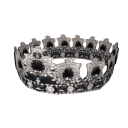 Bijourterie Fashion Queen Crown (Onyx)
