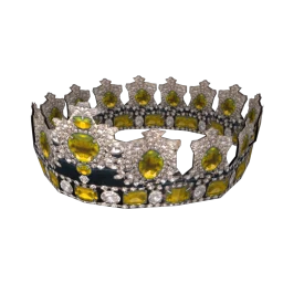 Bijourterie Fashion Queen Crown (Citrine)