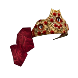LKWD Couture Gold And Crimson Crown