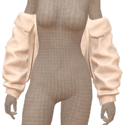 Front Row Back To Basix Borg Sweater Jacket