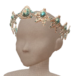 Ikon Elite Aquatic Crystal Mermaid Crown