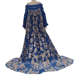 Ikon Elite Regal Blue Velvet Cape