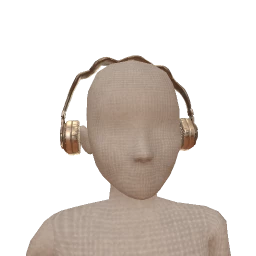 Ikon Warp Wave Silver Headphones