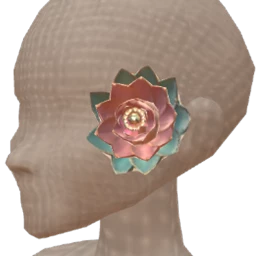 Ikon Lotus Lily Pad Flower Hair Pin