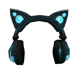 Cyber Kitty Headphones - Blue