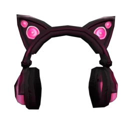 Cyber Kitty Headphones - Pink