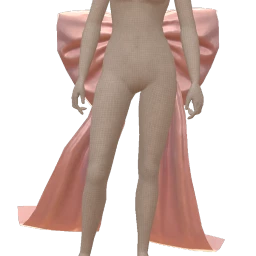 La Haute Couture Satin Lux Pink Bow