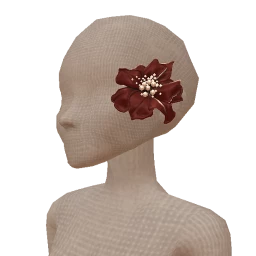 Front Row Fiery Dahlia Hair Clip