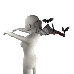 Mon Coeur Helpful Bats Veil