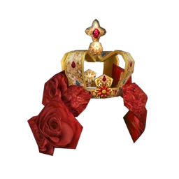 LKWD Couture Golden Rose Crown