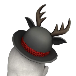 Avettes Antlerette Hat (Black & Red)