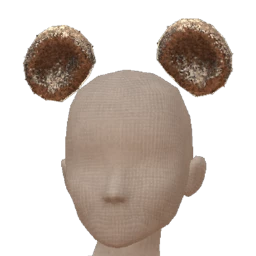Yume Glitter Bear Ears Headwear