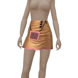 Cloud Nine Glimmering Goddess Mini Skirt