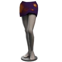 Foal Galaxy Mini Skirt - Purple