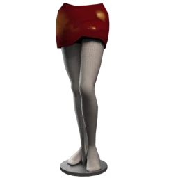 Foal Galaxy Mini Skirt - Red