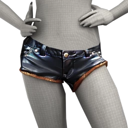 USAesthetics Pleather Hot Pants