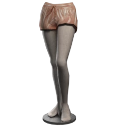 Bionic Metallic Rose Gold Shorts