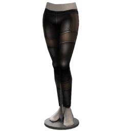 Bionic Silver Spiked  Trousers 