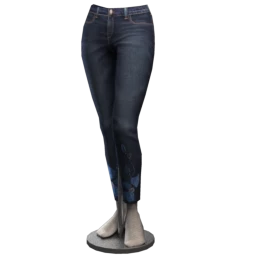 J Brand Alana High Rise Crop Jeans in Morning Glory