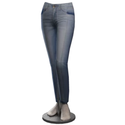 Paige Taylor Contrast-Denim Jeans