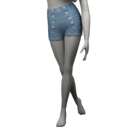 Pierre Balmain Military Short - Blue