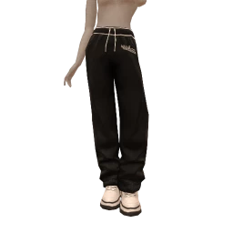 Cloud Nine Majestic Chill Black Velvet Joggers