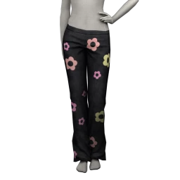 Cloud Nine Y2K Flower Power Jeans