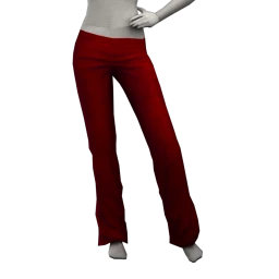 Cloud Nine Red Rose Trousers