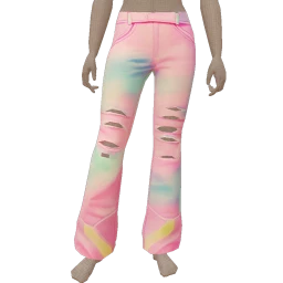 Yume Pastel Swirl Jeans