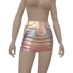 Cloud Nine Webbed Bat Wing Skirt