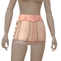 Cloud Nine Denim Shine Paneled Mini Skirt