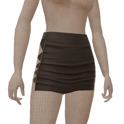 Cloud Nine Peekaboo Mini Skirt