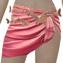 Cloud Nine Pink Butterflies Mini Skirt