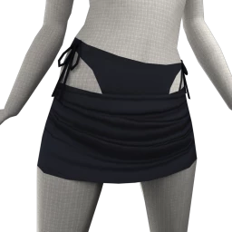 Cloud Nine Ruched Mini Skirt